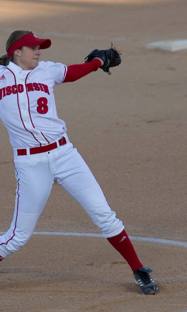 Badgers softball team not awed by likely date with No. 1 seed